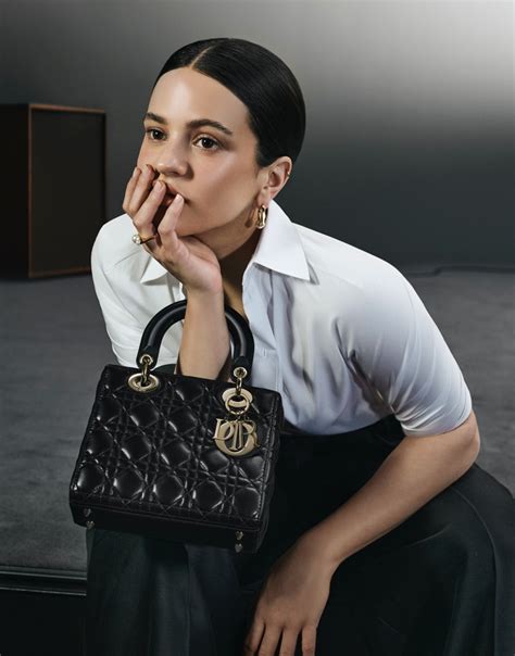 Rosalia Stars in Lady Dior 2024 Bag Ad .